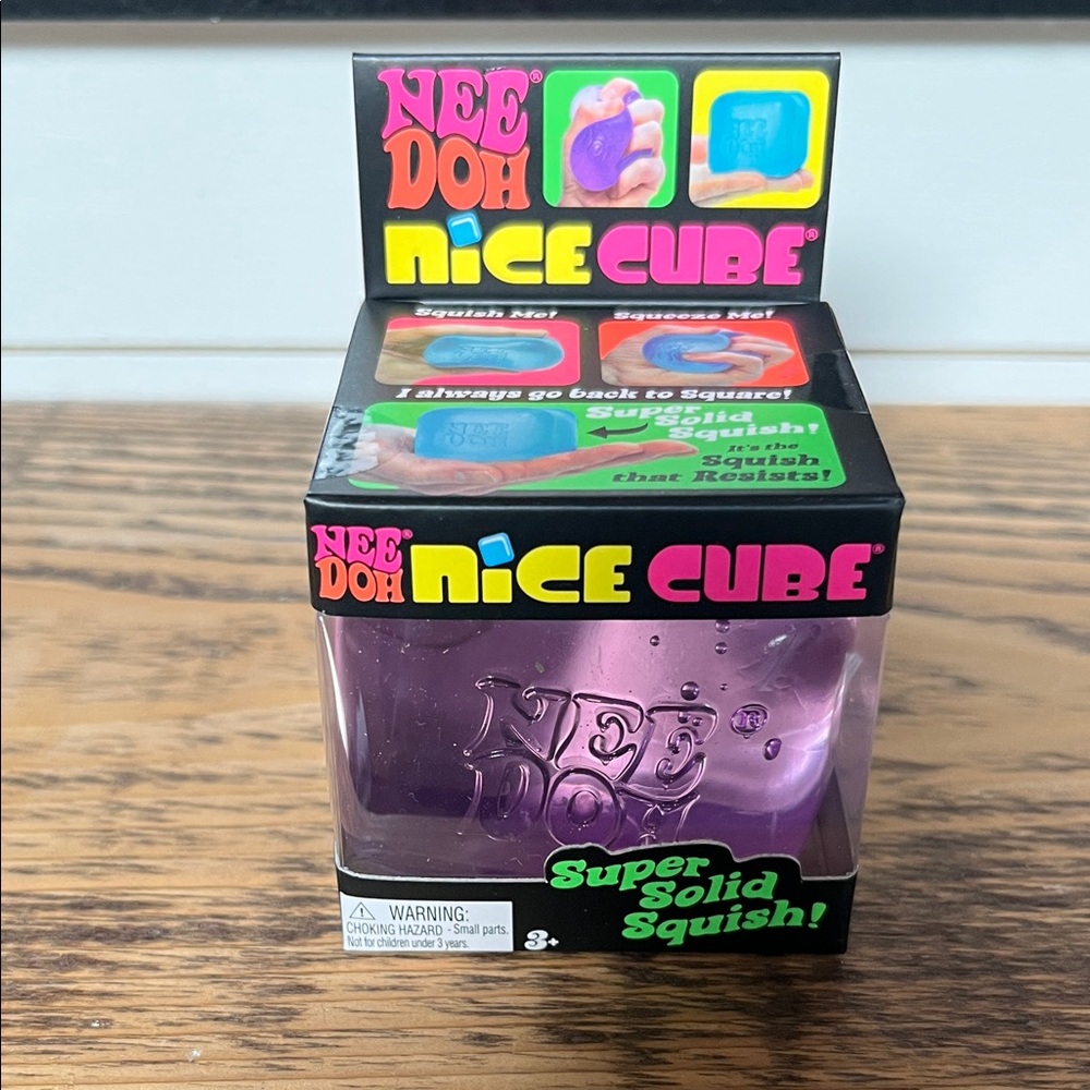 Nice Cube Purple Super Solid Squish Toy